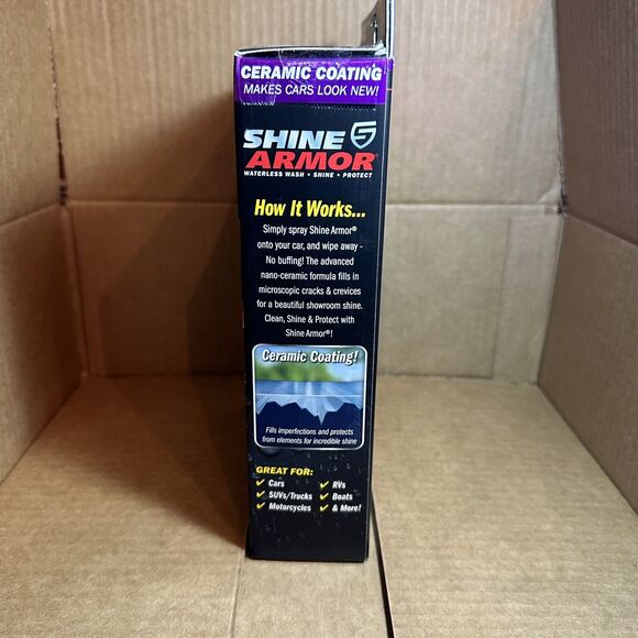 SHINE ARMOR Fortify Quick Coat High Performance Ceramic Coating, Car Wax. - Picture 4 of 5